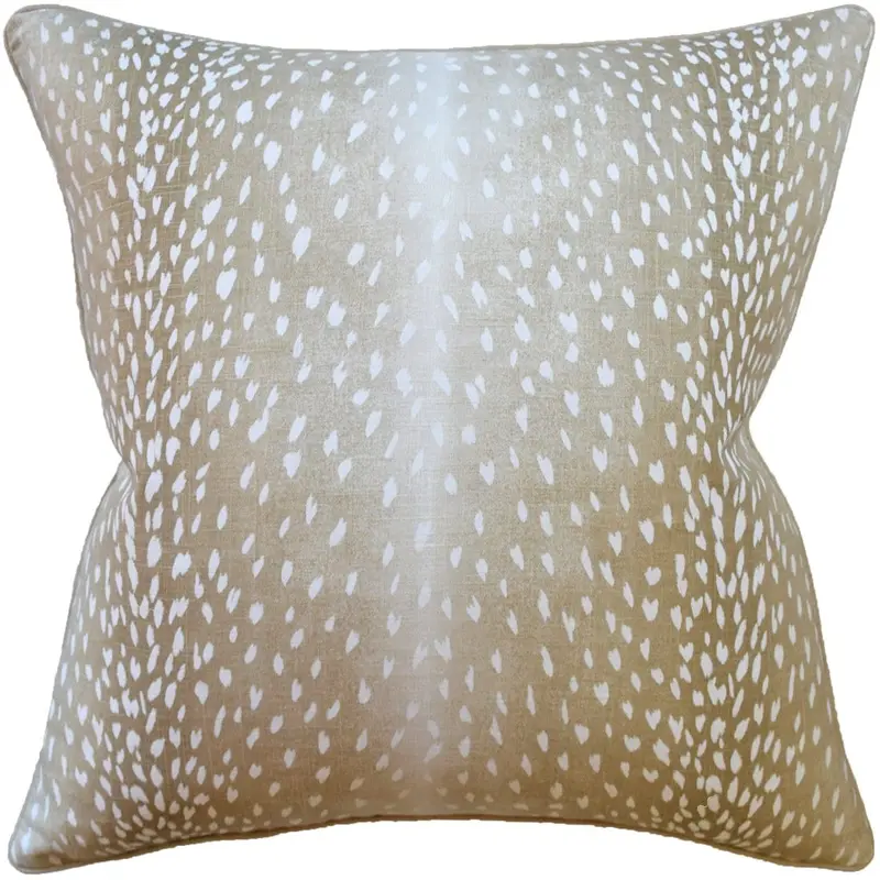 Doe Fawn Throw Pillow by Ryan Studio