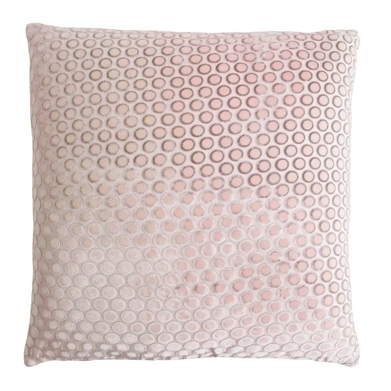 Dots Velvet Blush Pillows by Kevin O'Brien Studio