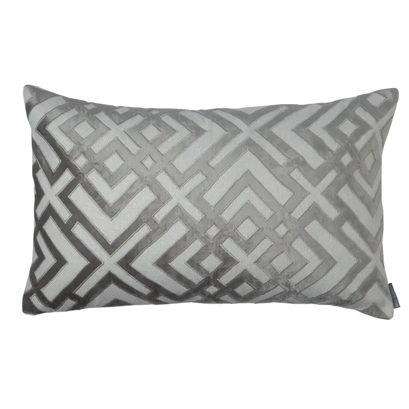 Karl Platinum Large Rectangle Pillow by Lili Alessandra