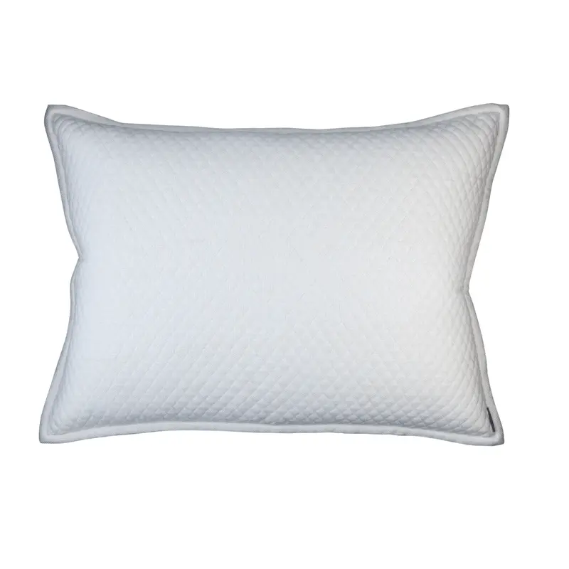 Laurie Diamond Quilted Luxury Euro Pillow by Lili Alessandra