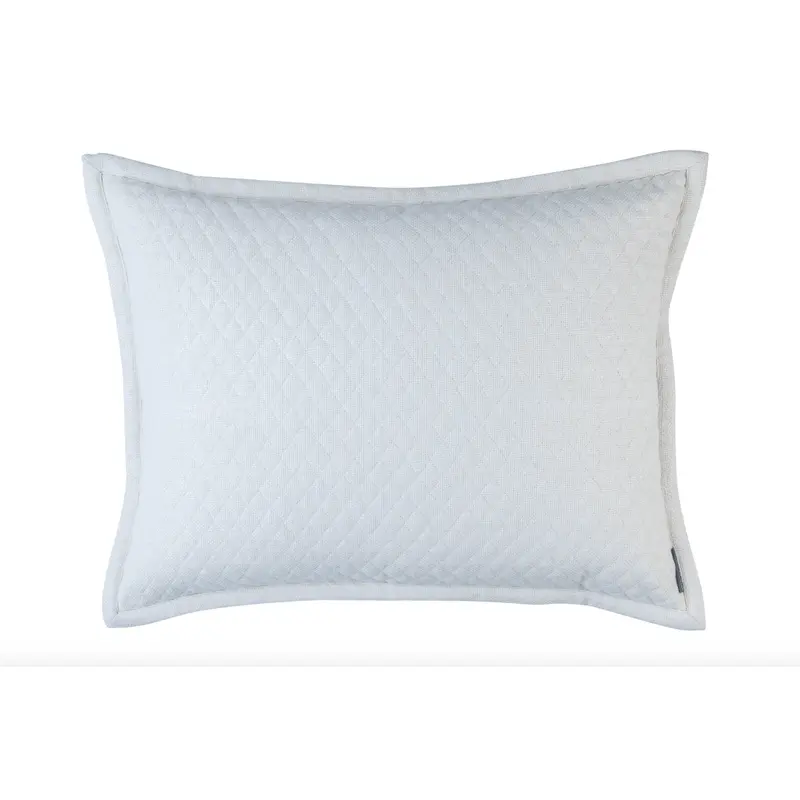Laurie Diamond Quilted Standard Pillow by Lili Alessandra