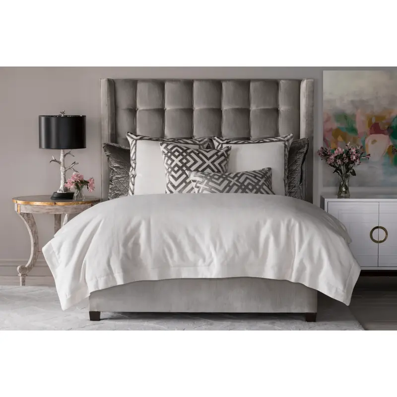 Laurie Ivory Basketweave Duvet by Lili Alessandra