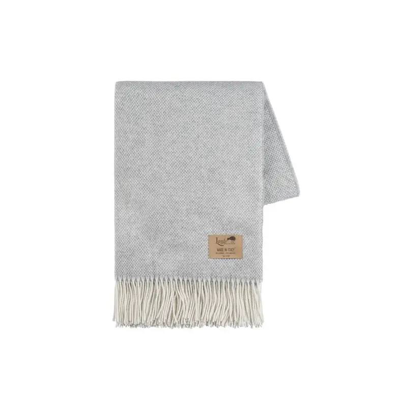 Light Gray Juno Cashmere Throw