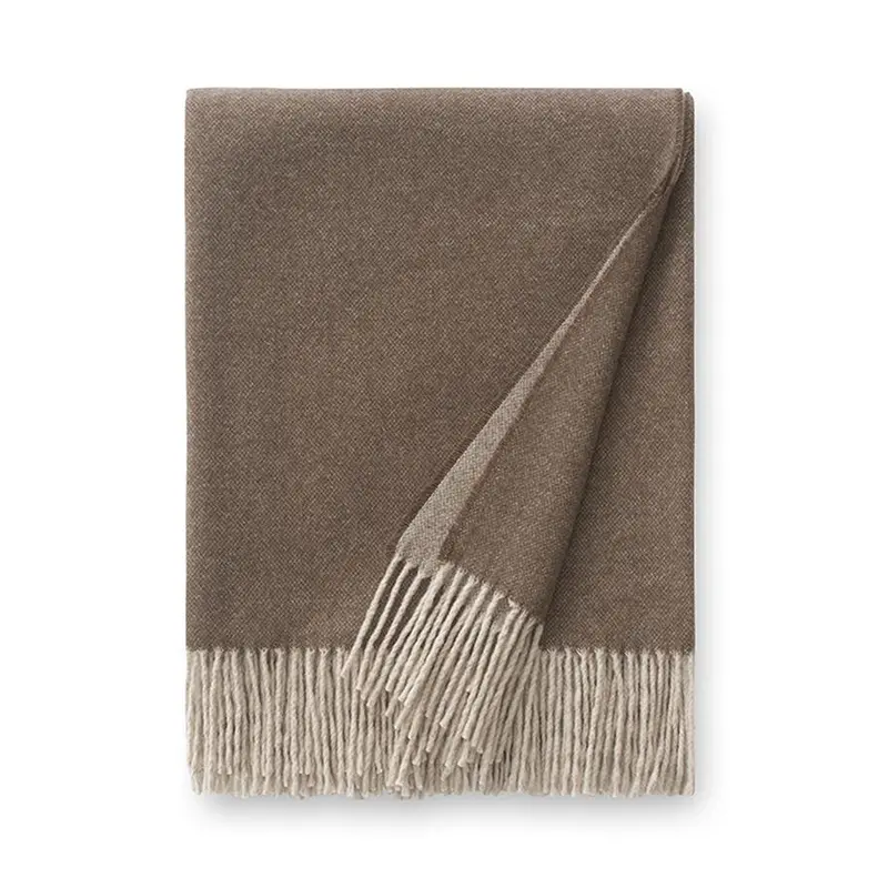 Renna Walnut Throw by Sferra