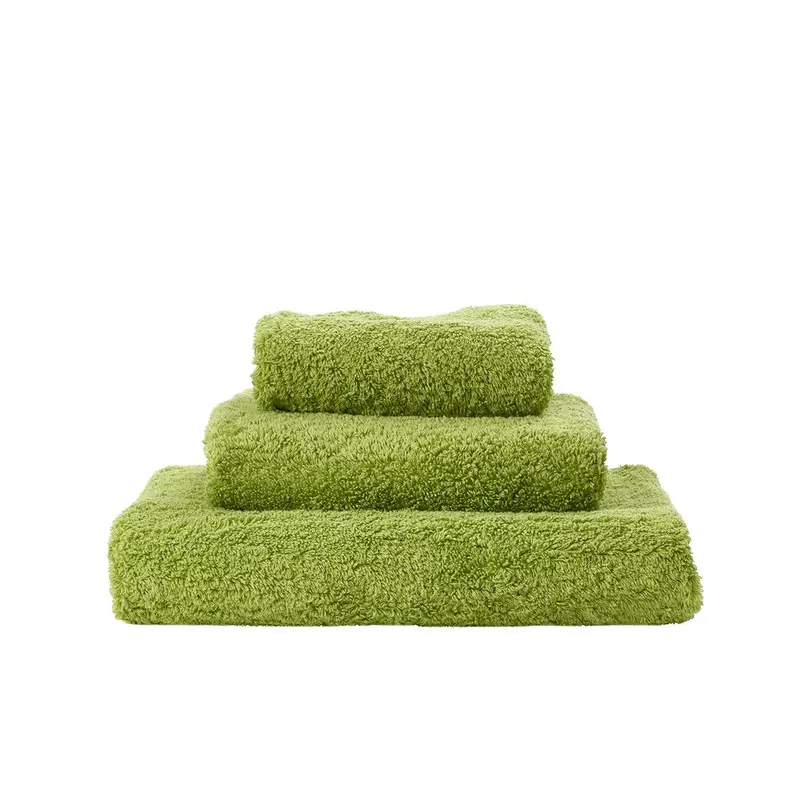Super Pile Apple Green Towels - Abyss Towels - Abyss and Habidecor