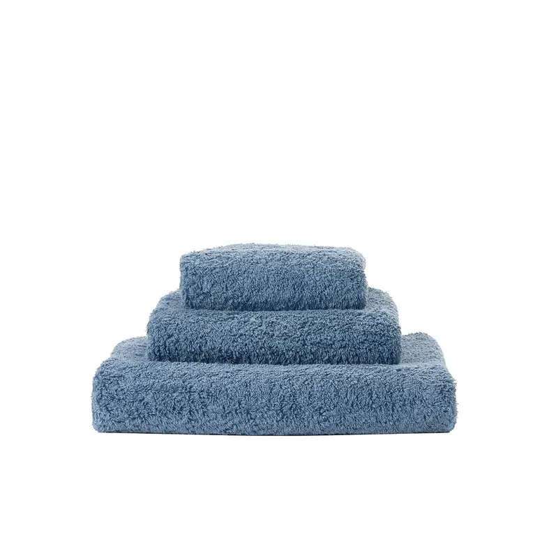 Super Pile Blue Stone Towels by Abyss and Habidecor