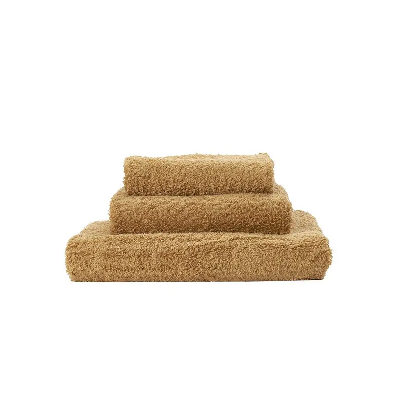 Super Pile Gold Towels by Abyss and Habidecor