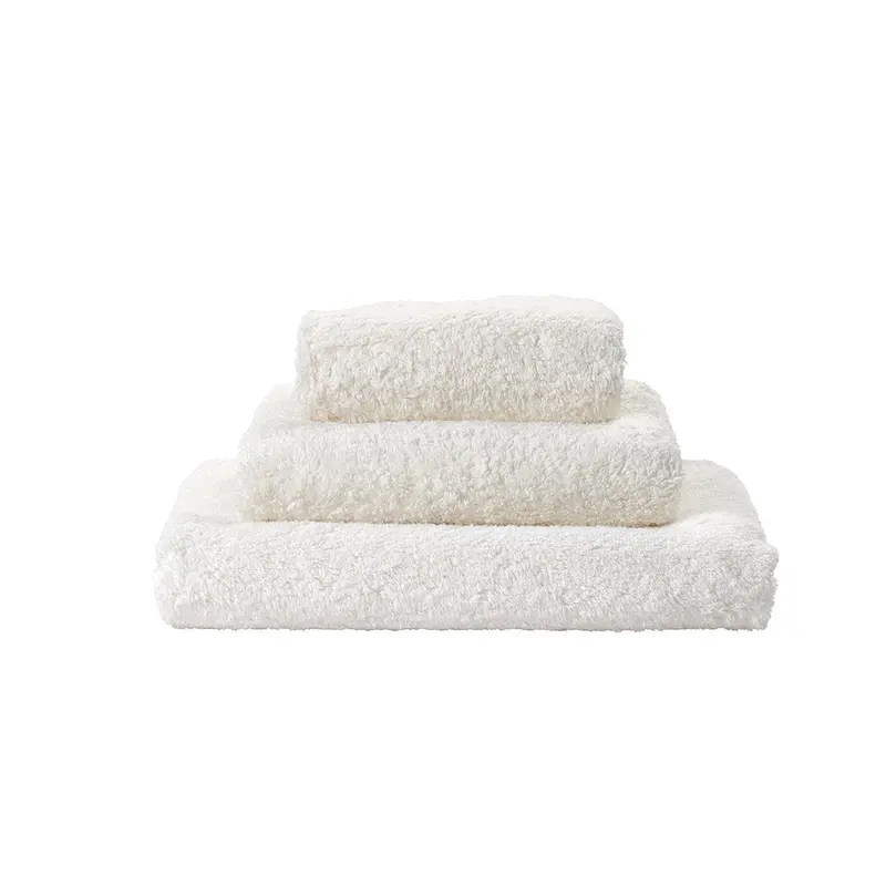 Super Pile Ivory Towels by Abyss and Habidecor