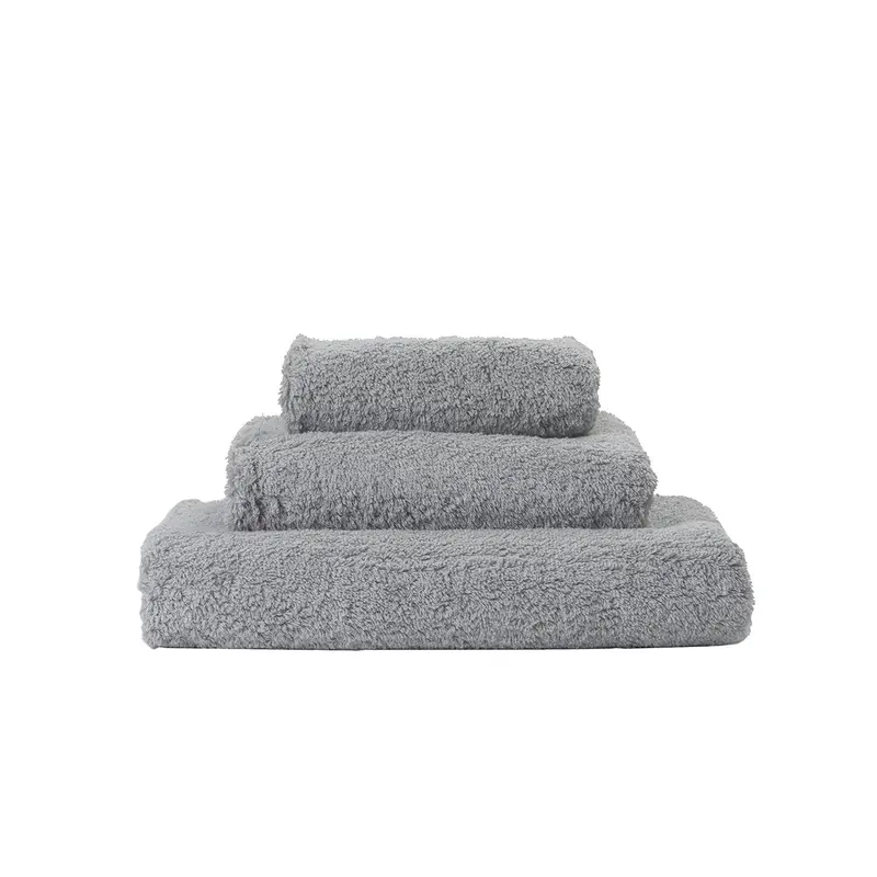 Super Pile Platinum Towels by Abyss and Habidecor