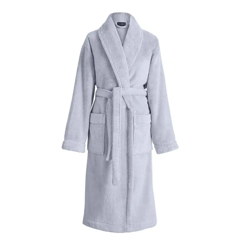 Caresse Cloud Gray Bathrobe