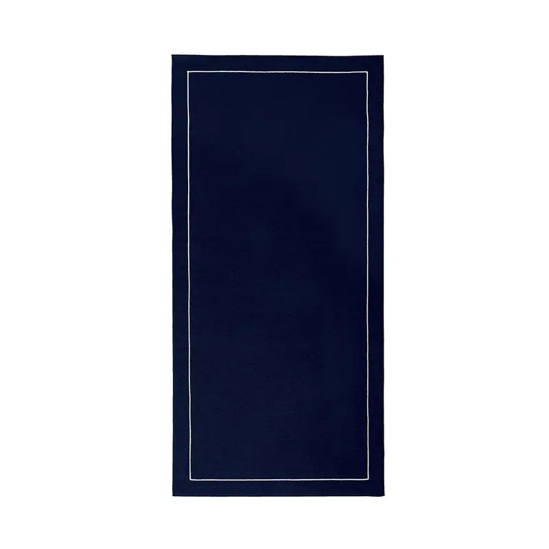 Croisire Marine Beach Towel by Yves Delorme