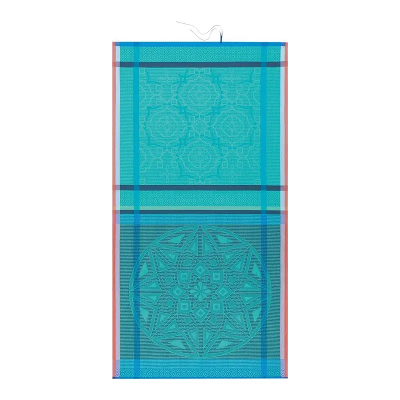 Zellige Beach Towel by Le Jacquard Franais