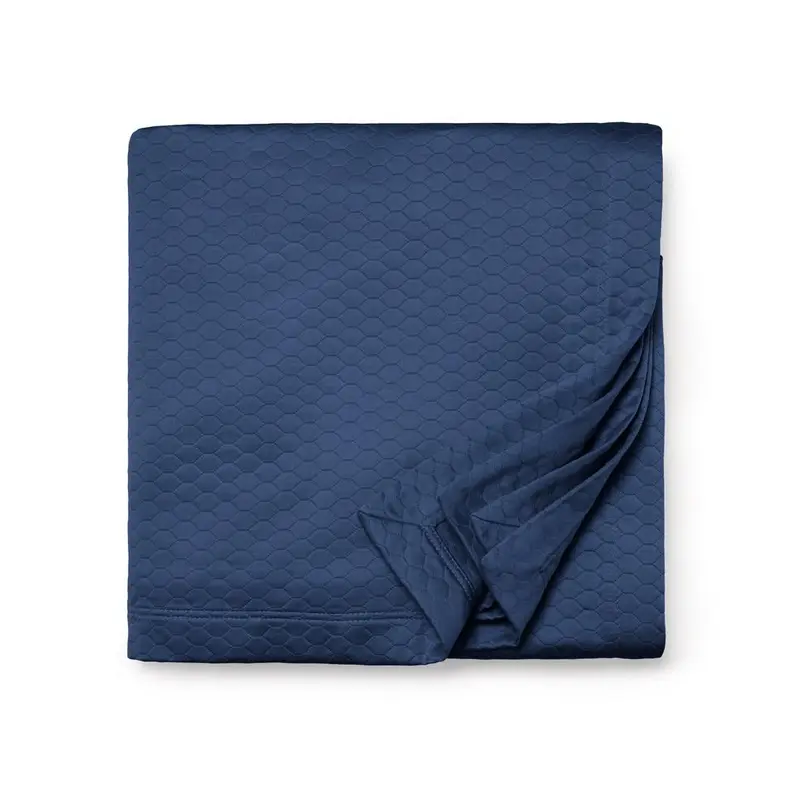 Favo Delft Coverlets by Sferra