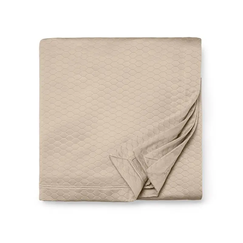 Favo Latte Coverlets by Sferra