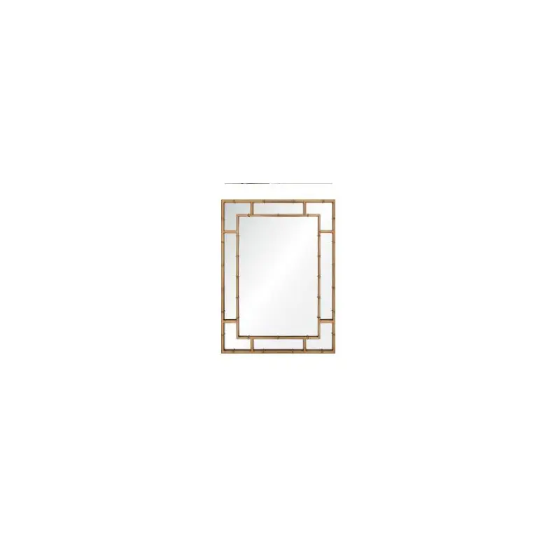 Gold Leaf Iron Mirror by Mirror Home