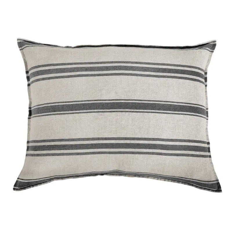 Jackson Flax & Midnight Pillow by Pom Pom at Home