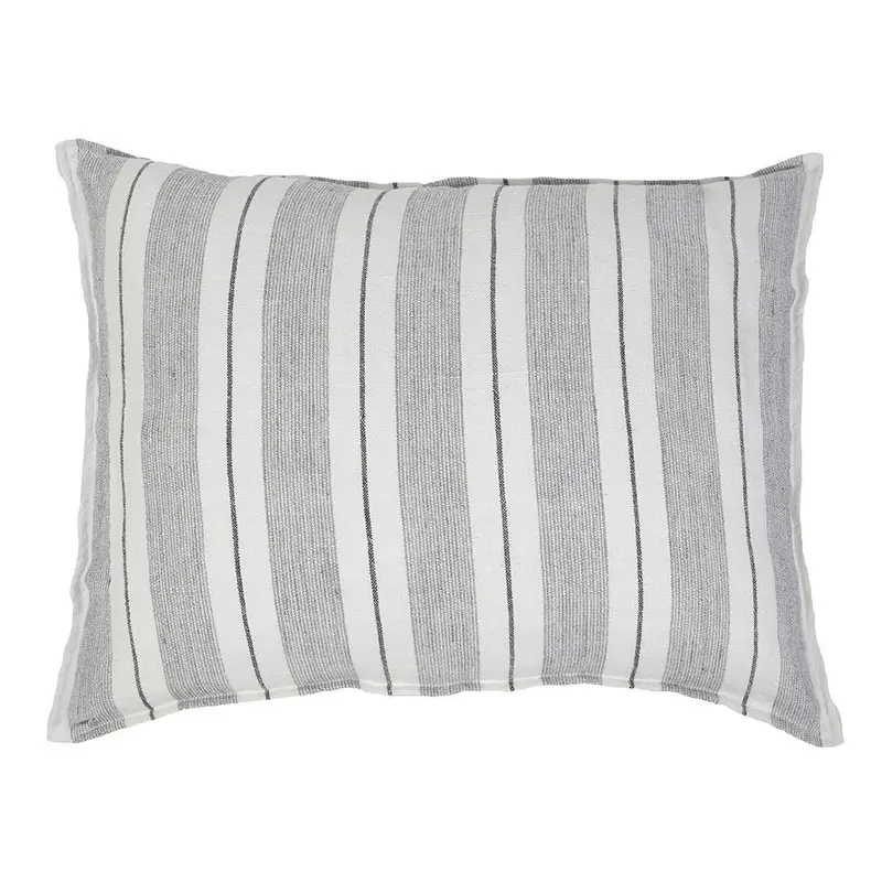 Laguna Grey & Charcoal Big Pillow by Pom Pom at Home