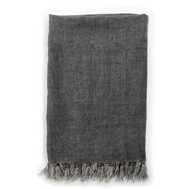 Montauk Charcoal Blanket