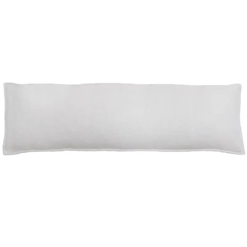 Montauk White Body Pillow