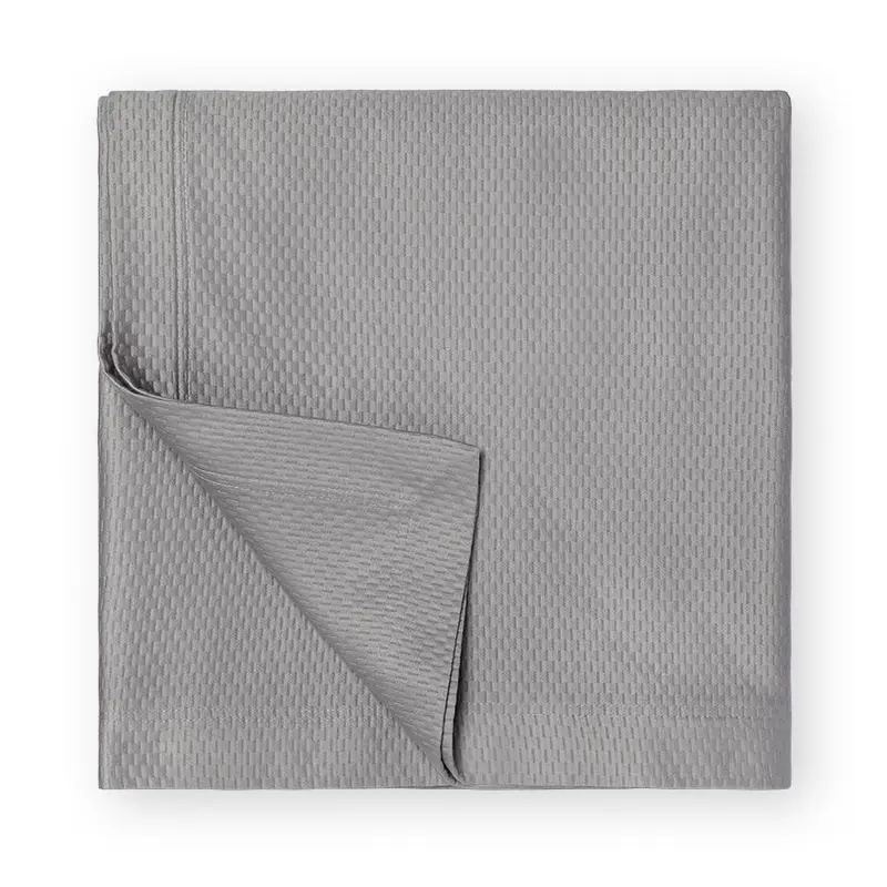 Perrio Silver Coverlets & Shams by Sferra