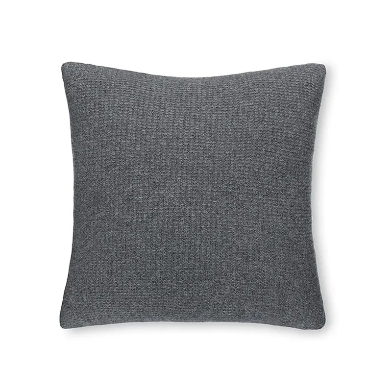 Pettra Gray Throw Pillow