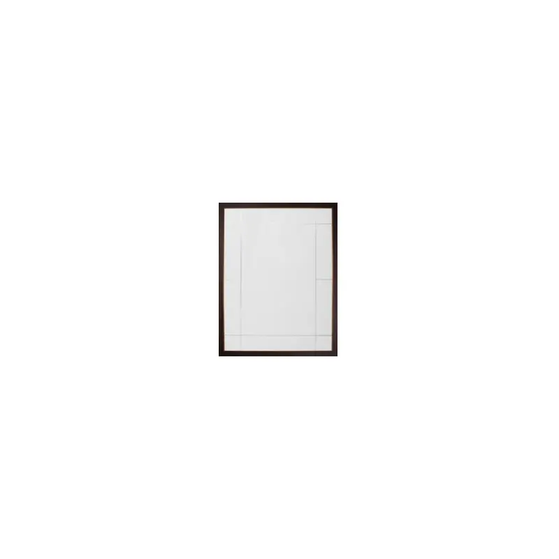 Walnut & Distressed Gold Eleven Panel Mirror by Mirror Home