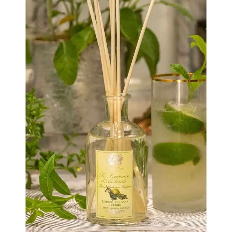250ml Lemon, Verbena & Cedar Diffuser by Antica Farmacista