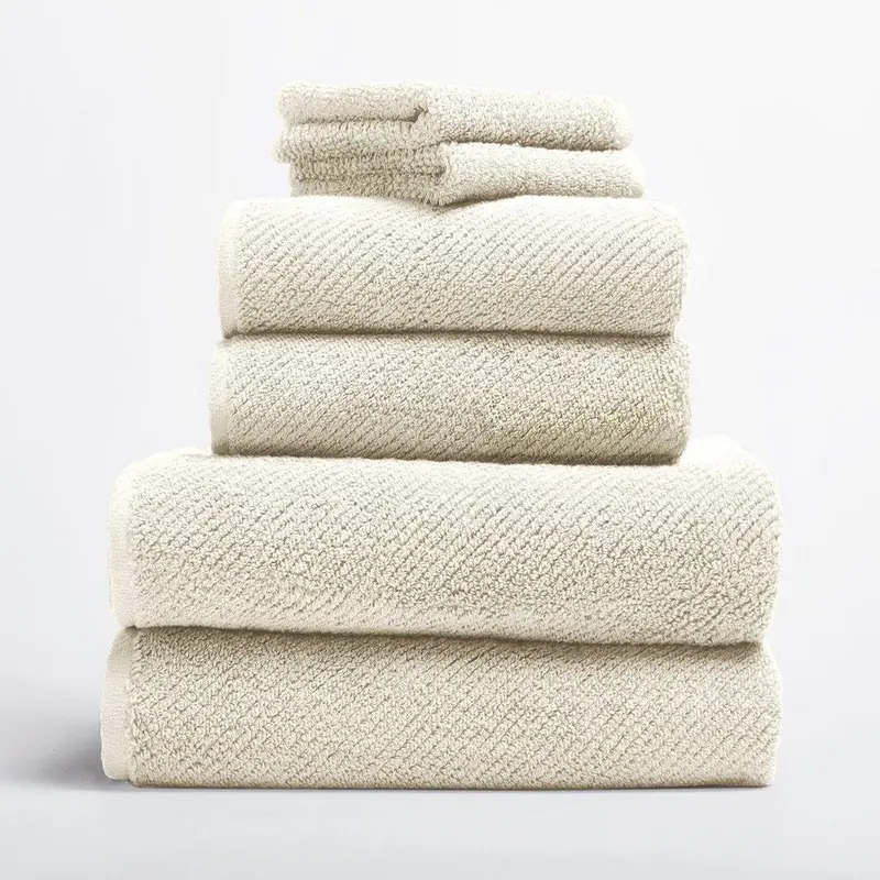 Air Weight Undyed Organic Towels by Coyuchi
