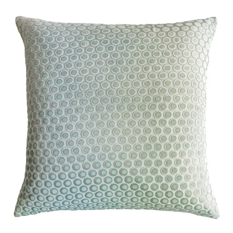 Ice Dots Velvet Pillows by Kevin OBrien Studio