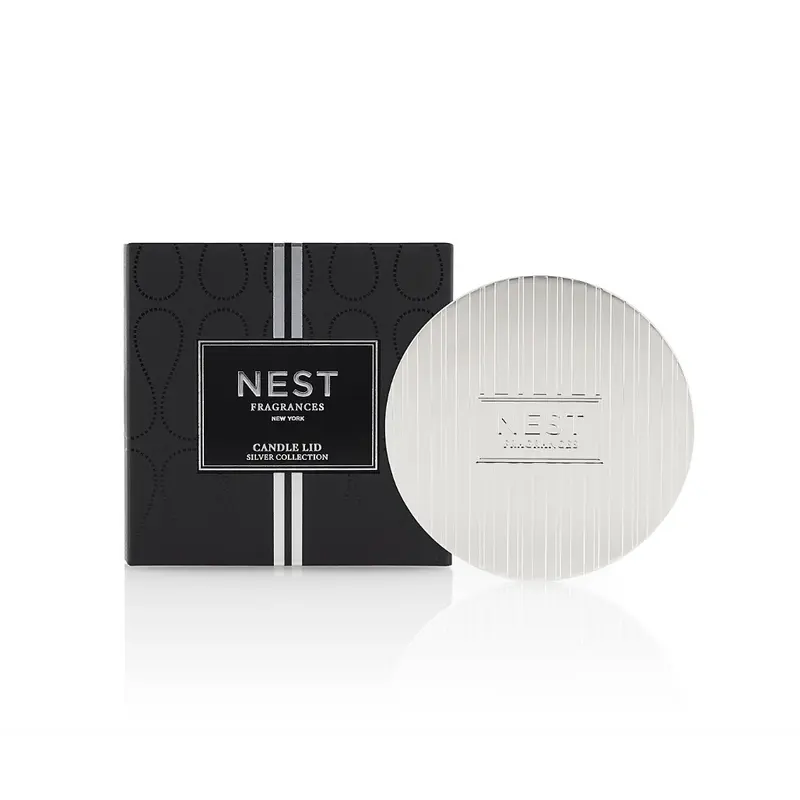 Silver Classic Candle Lid by Nest