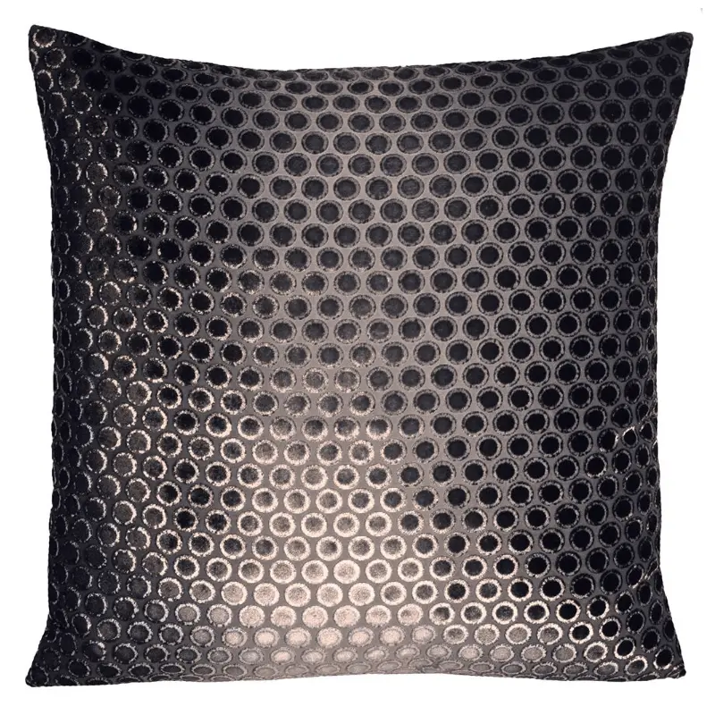 Smoke Dots Velvet Pillows by Kevin OBrien Studio