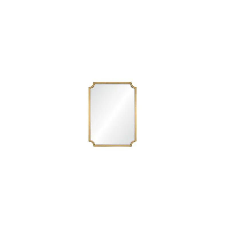 Burnished Gold Leaf Wall Mirror by Mirror Home