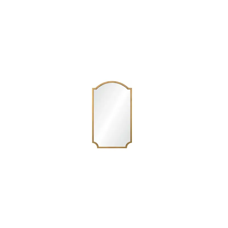 Distressed Gold Leaf Mirror by Mirror Home