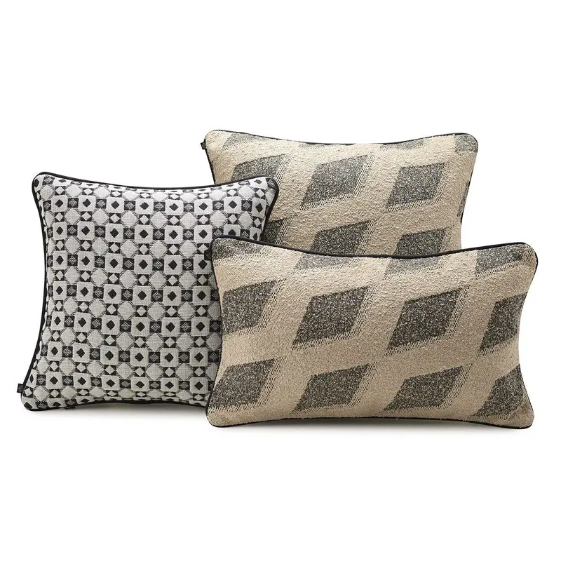 Echo Musk Pillow Covers by Le Jacquard Franais