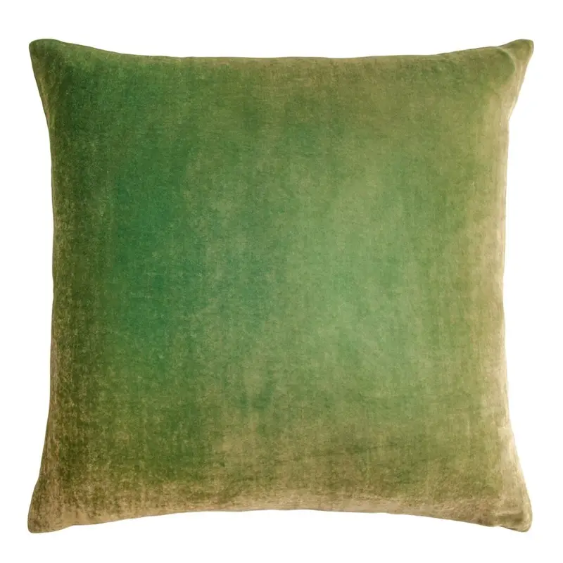 Grass Ombre Velvet Pillows by Kevin OBrien Studio
