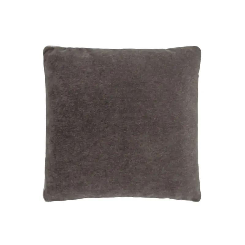 Gray & Coyote Mohair Tuxedo Pillows by Kevin O'Brien Studio