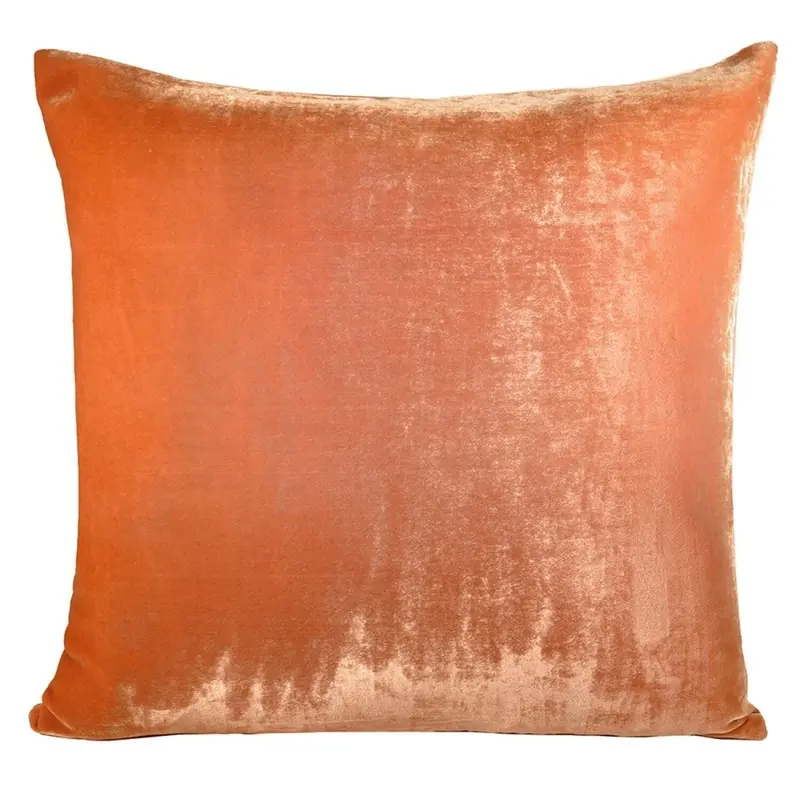 Mango Ombre Velvet Pillows by Kevin OBrien Studio