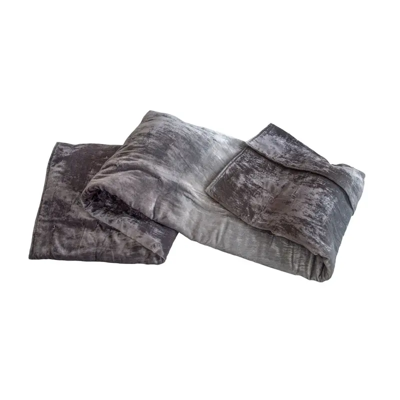 Metal Knotted Velvet Throws by Kevin O'Brien Studio