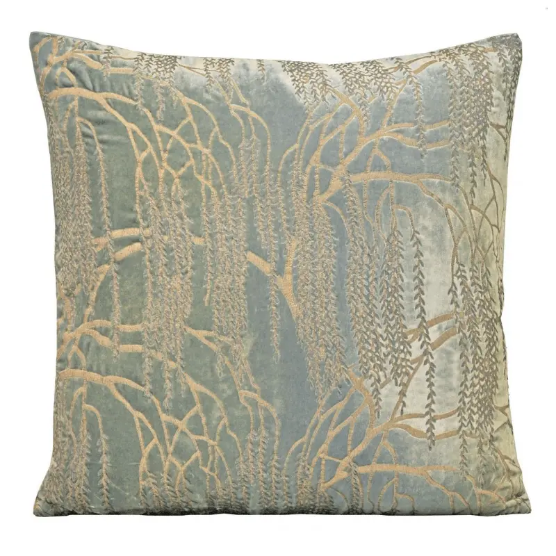 Metallic Willow Ice Velvet Pillows