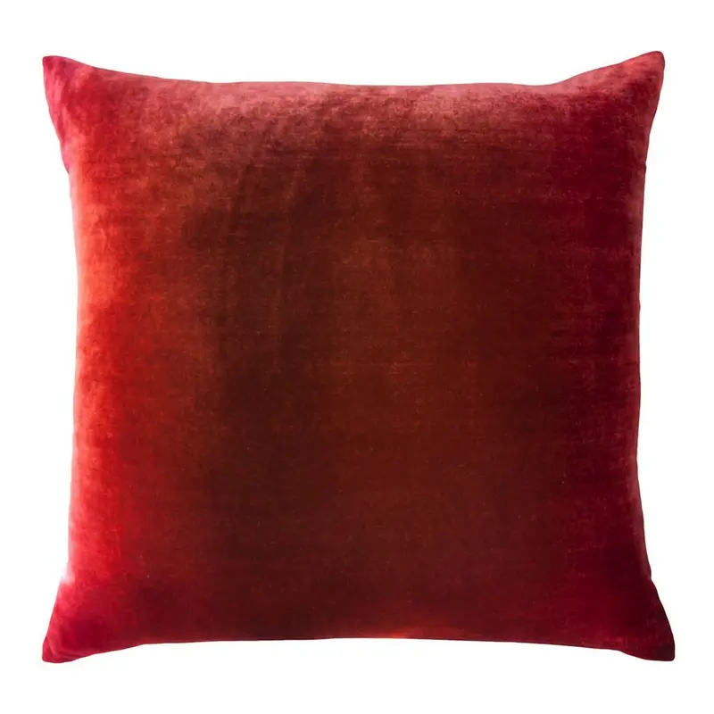 Wildberry Ombre Velvet Pillows by Kevin OBrien Studio