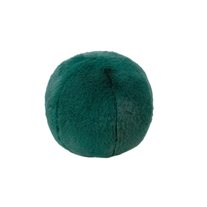 Alpine Green Faux Fur Snowball by Evelyne Prlonge