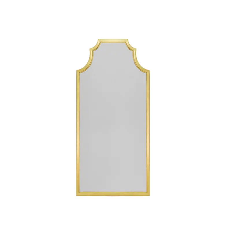 Finley Gold Pagoda Mirror by Worlds Away