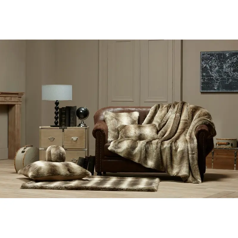 Monaco Faux Fur Throw by Evelyne Prlonge