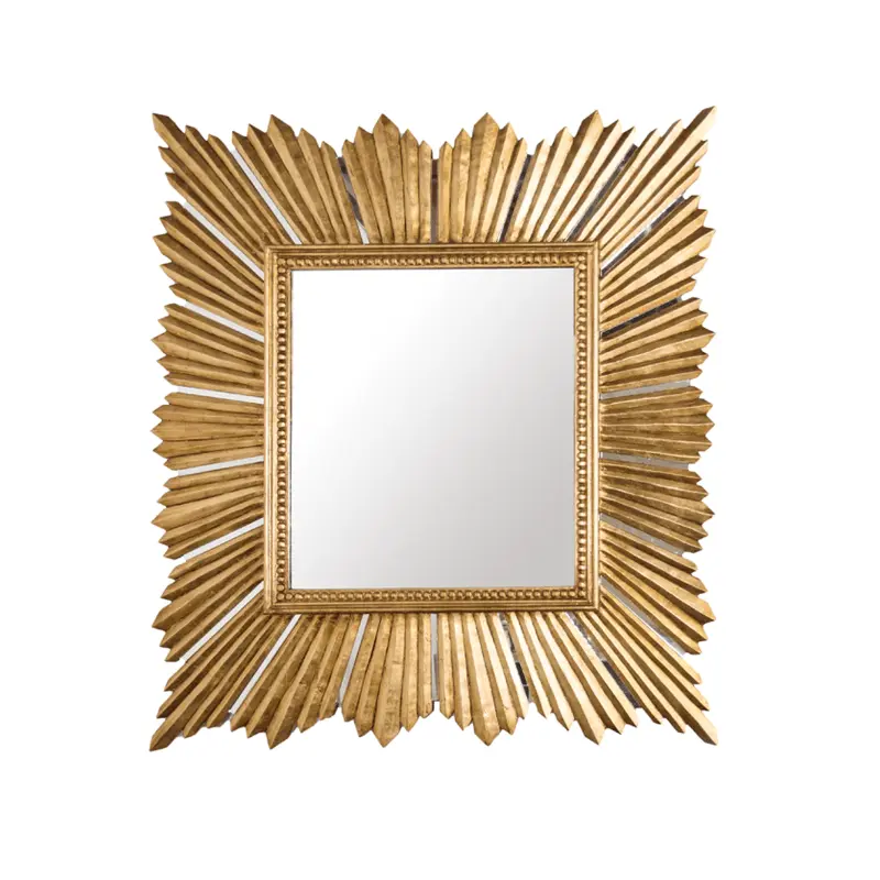Raymond Gold Sunburst Mirror by Worlds Away