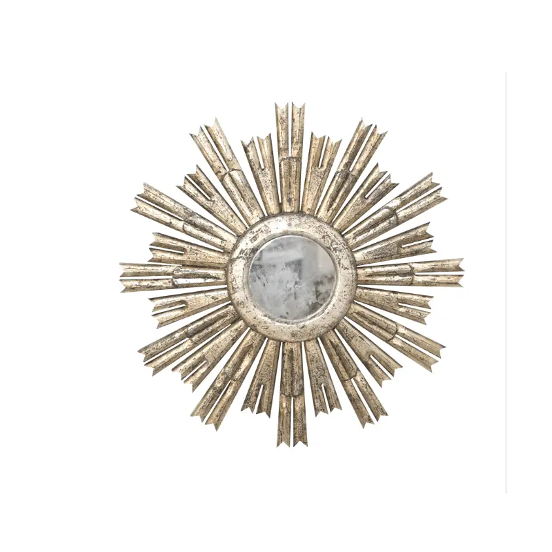 Rinaldo Silver Decorative Mirror by Worlds Away