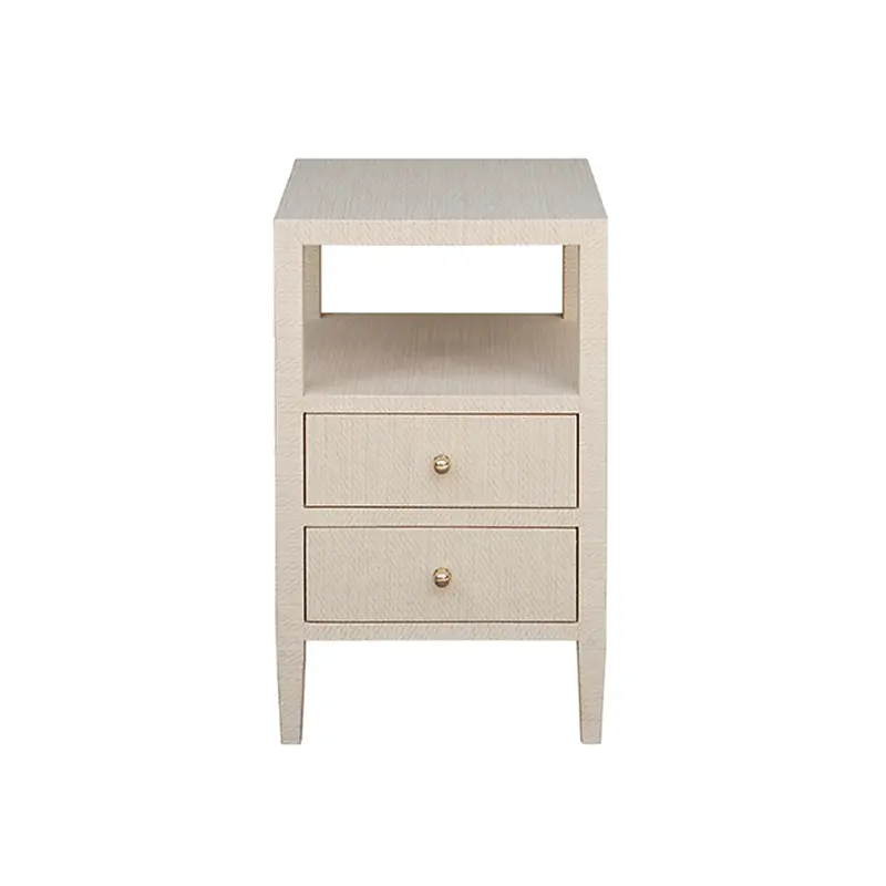 Roscoe Natural Side Table by Worlds Away