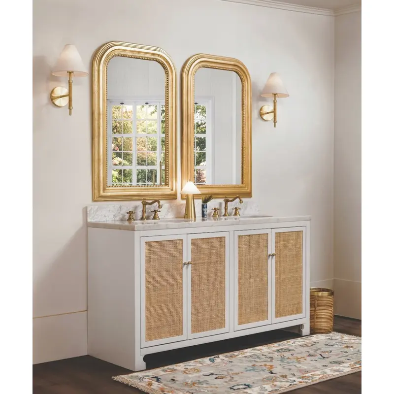 Waverly Gold Mirror by Worlds Away