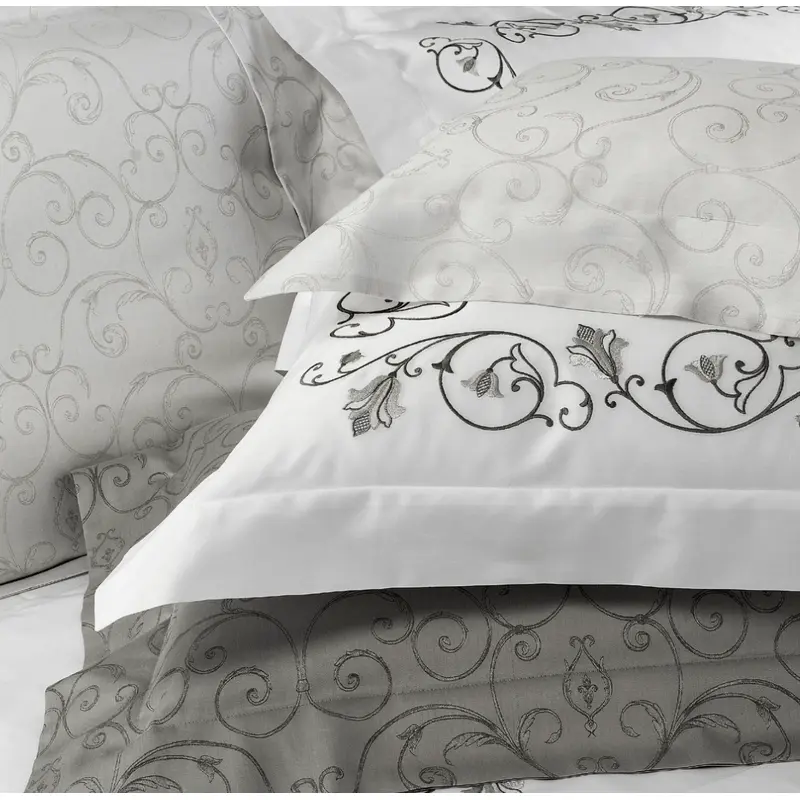 Broccato Embroidery Bedding by Dea Linens