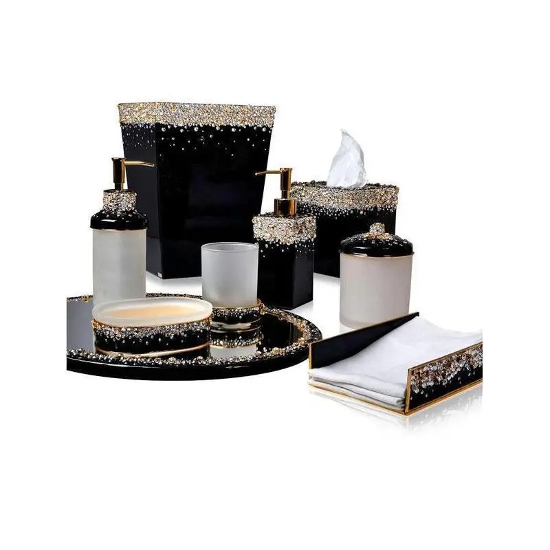 Duchess Ebony Bath Accessories by Mike + Ally