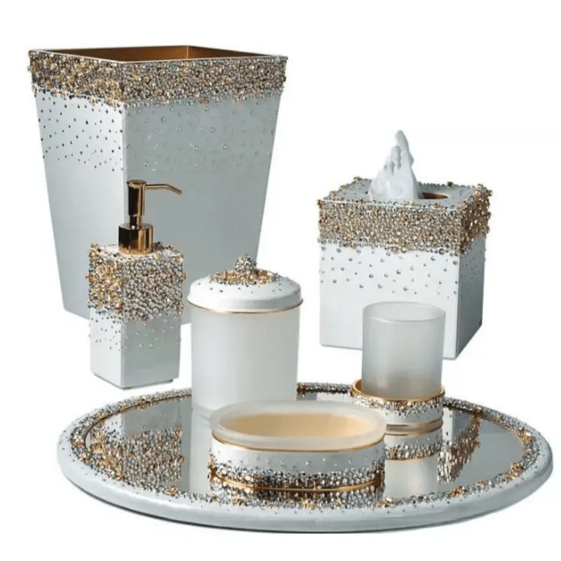 Duchess Pearl Bath Accessories by Mike + Ally